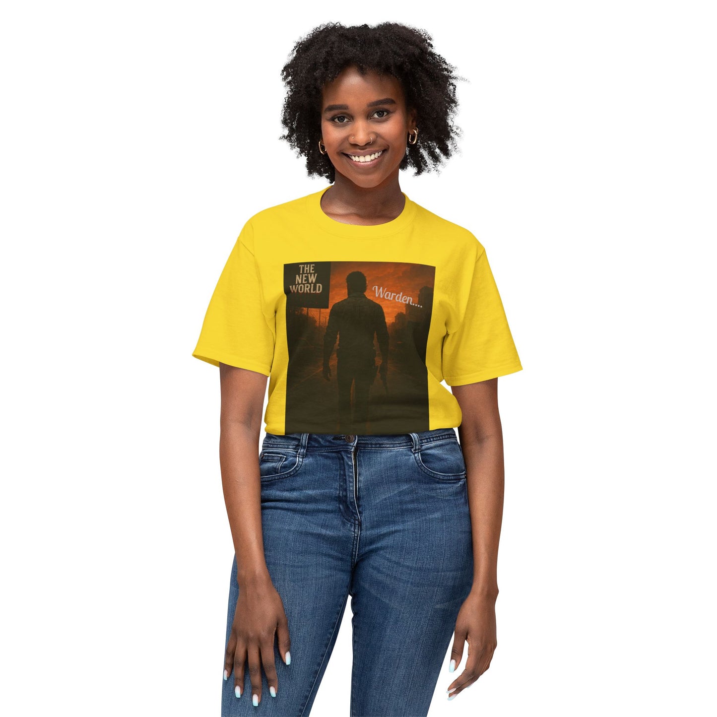 Lone Warden – Code of the New World Tee