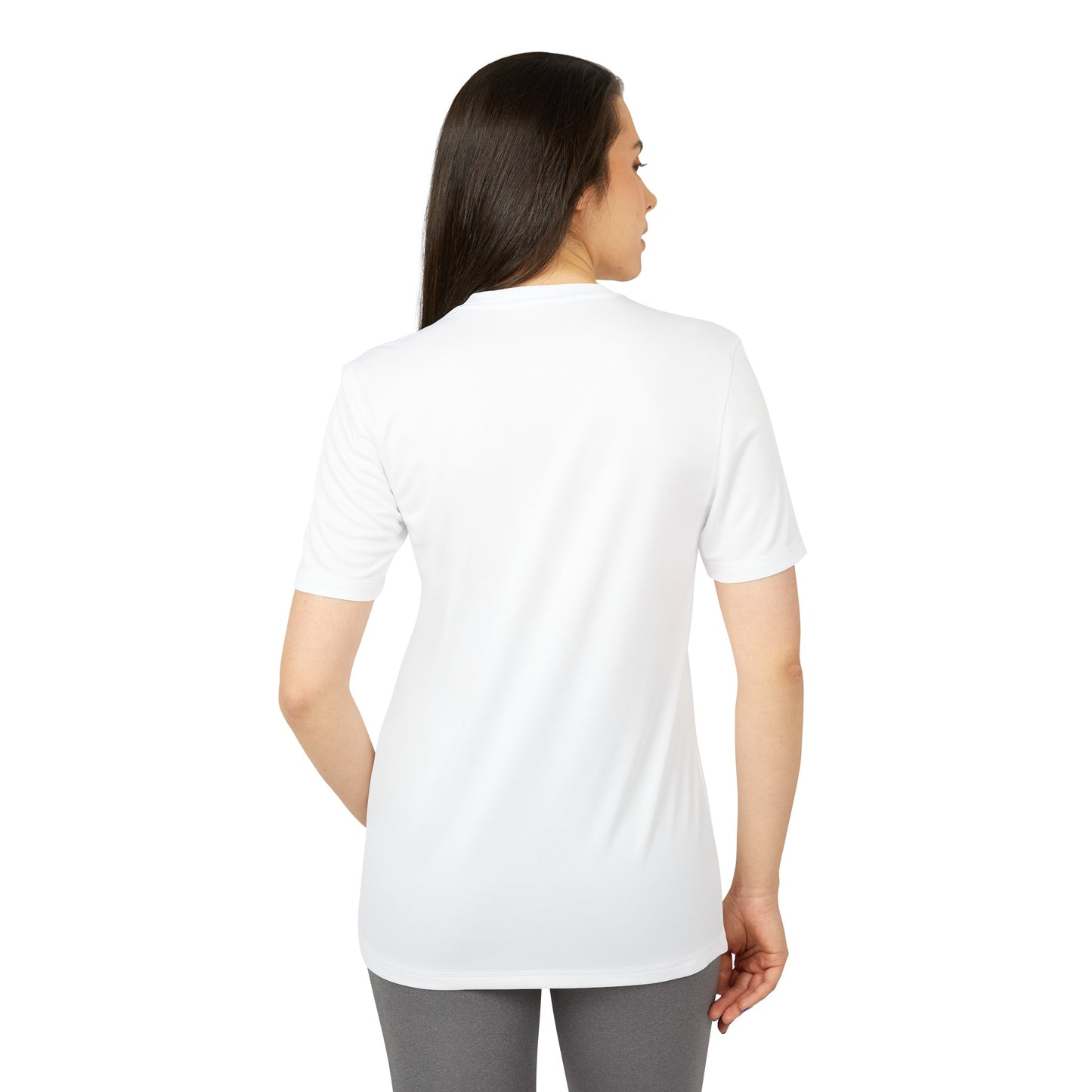 Customized adidas® Unisex Sport T-shirt (Mountain shape)