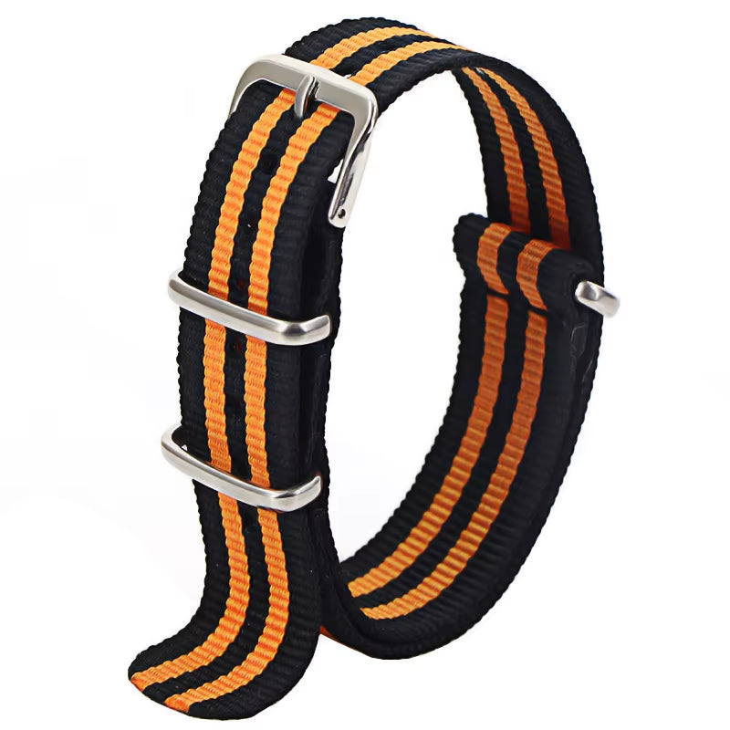 Universal Nylon Watch Band Strap – Waterproof & Adjustable