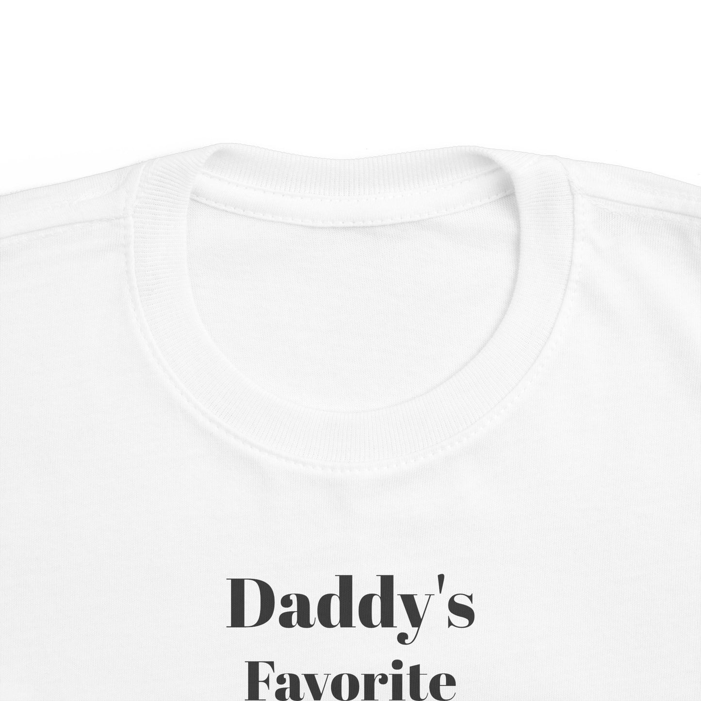 Toddler's Fine Jersey Tee (Daddy's Favorite)