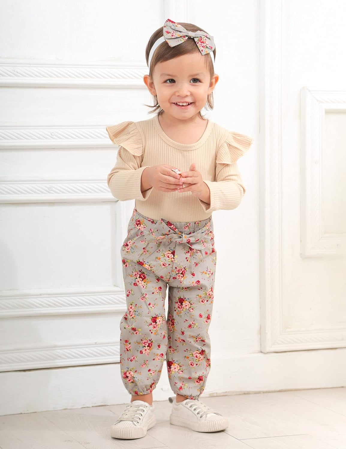 SweetPea™ Floral Babywear Set
