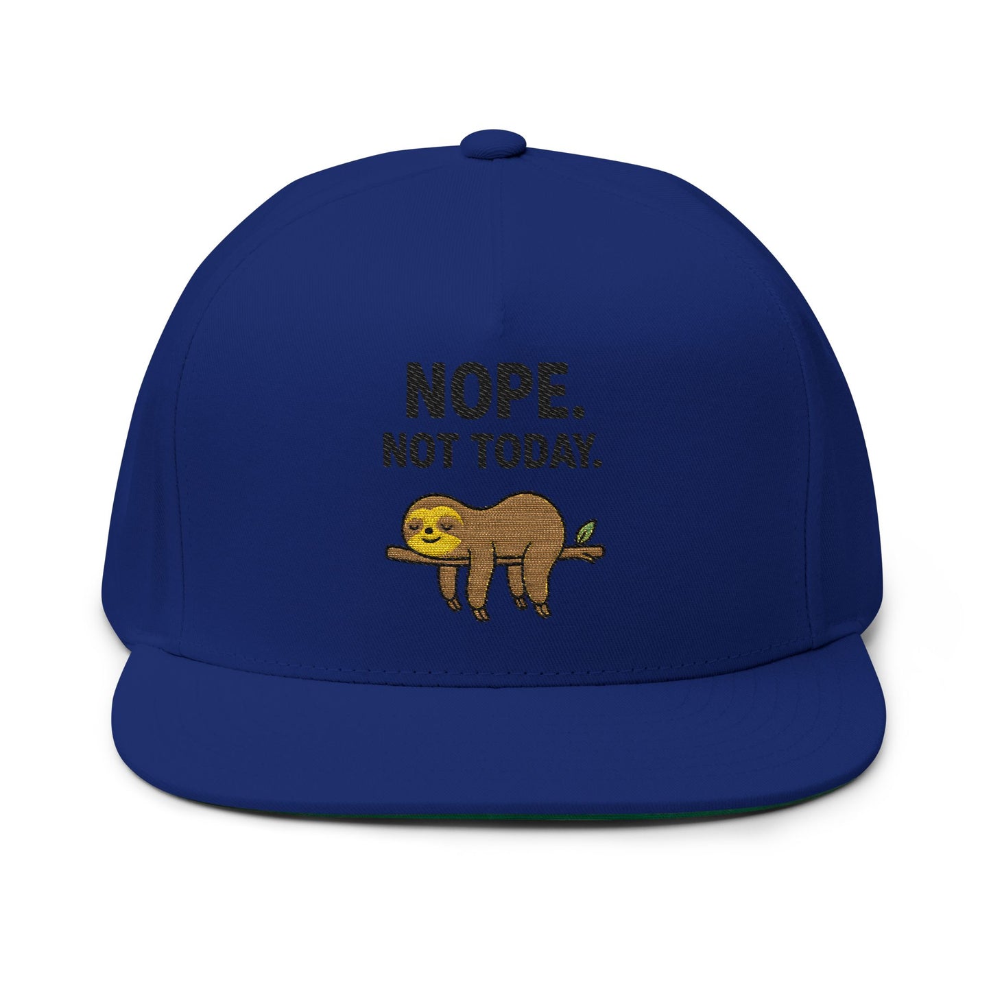 Nope. Not Today. Sloth Cap 🦥