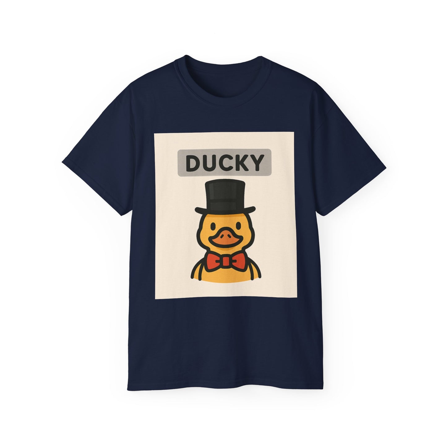 Top Hat Ducky Quacks Tee – Unisex Ultra Cotton Comfort