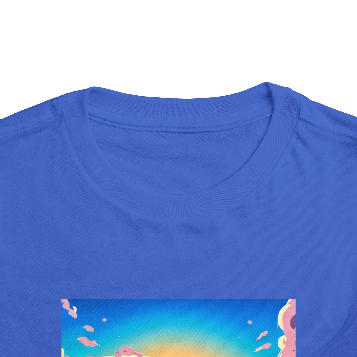 Toddler Short Sleeve Tee (Dolphin Beach Ball)