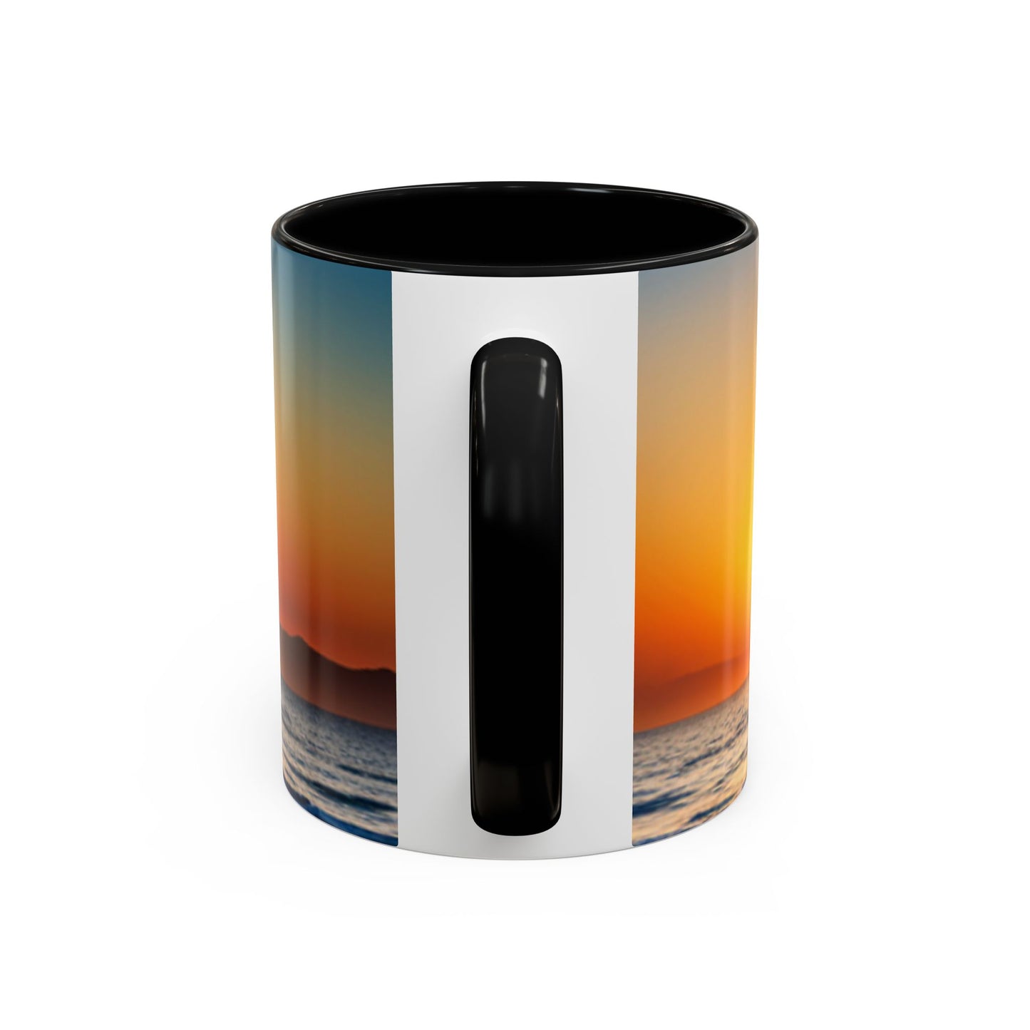 Accent Coffee Mug, 11oz (Dolphins)
