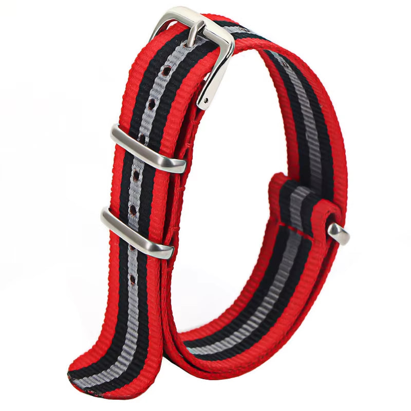 Universal Nylon Watch Band Strap – Waterproof & Adjustable