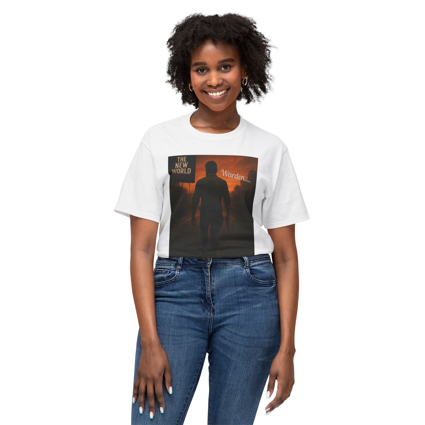 Lone Warden – Code of the New World Tee