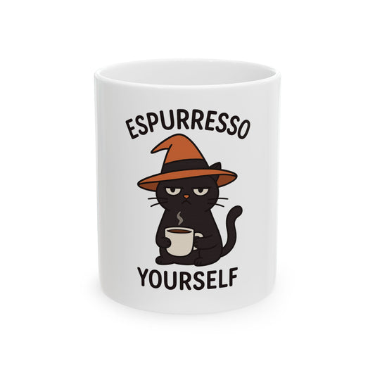 Espurresso Yourself Black witch Cat 🐱☕