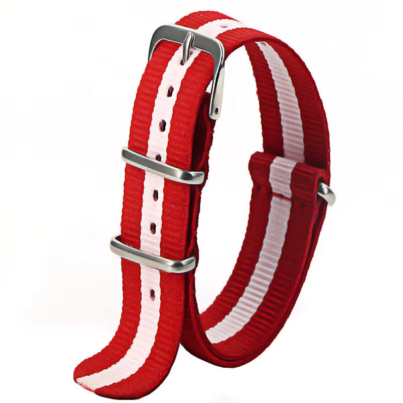 Universal Nylon Watch Band Strap – Waterproof & Adjustable