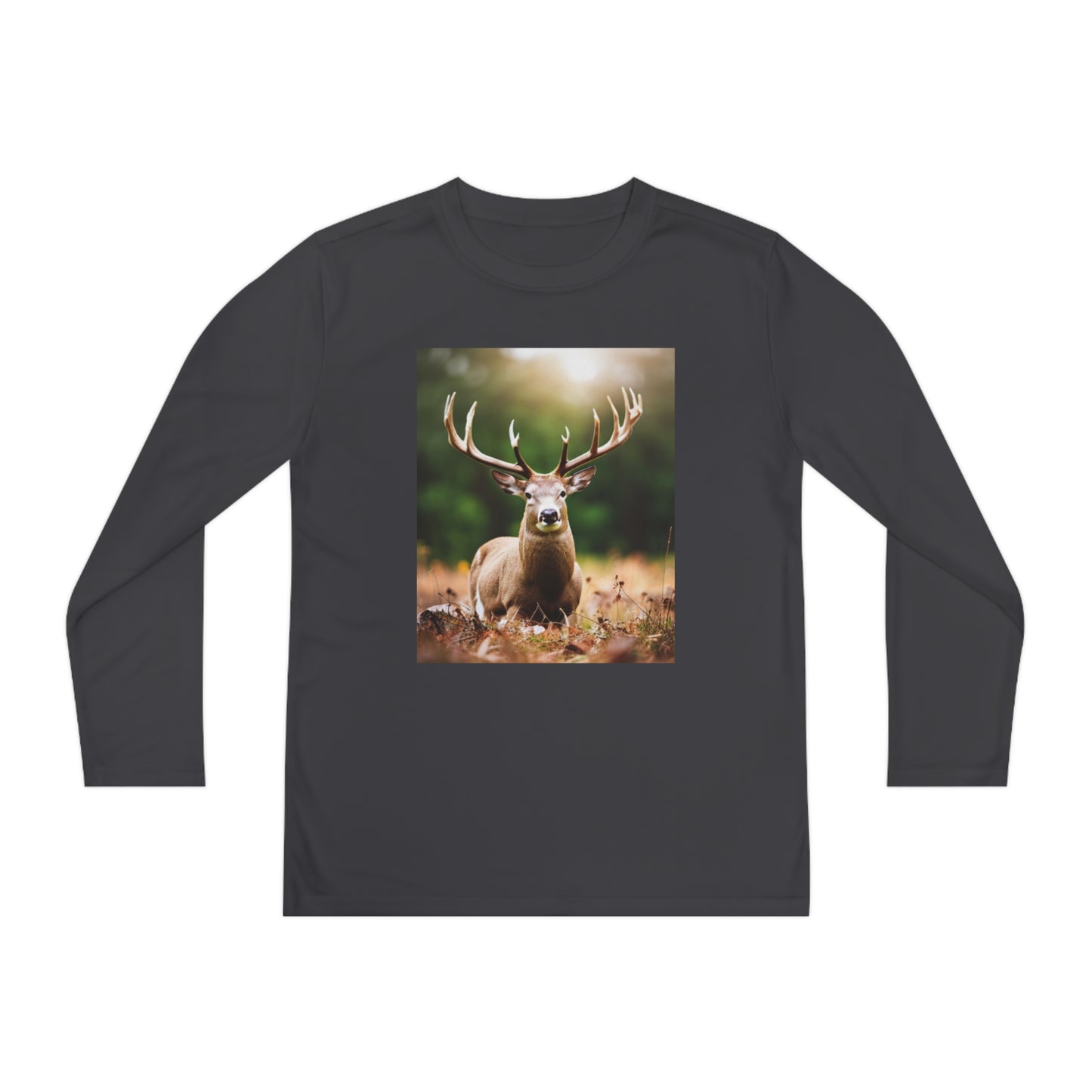 Youth Long Sleeve Competitor Tee (Deer)