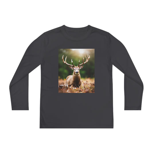 Youth Long Sleeve Competitor Tee (Deer)