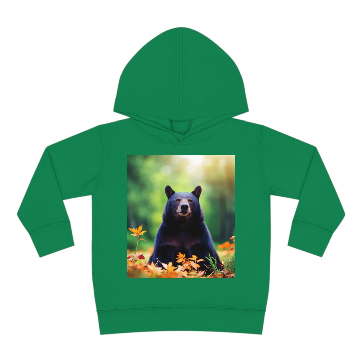 Toddler Pullover Fleece Hoodie (Bear)