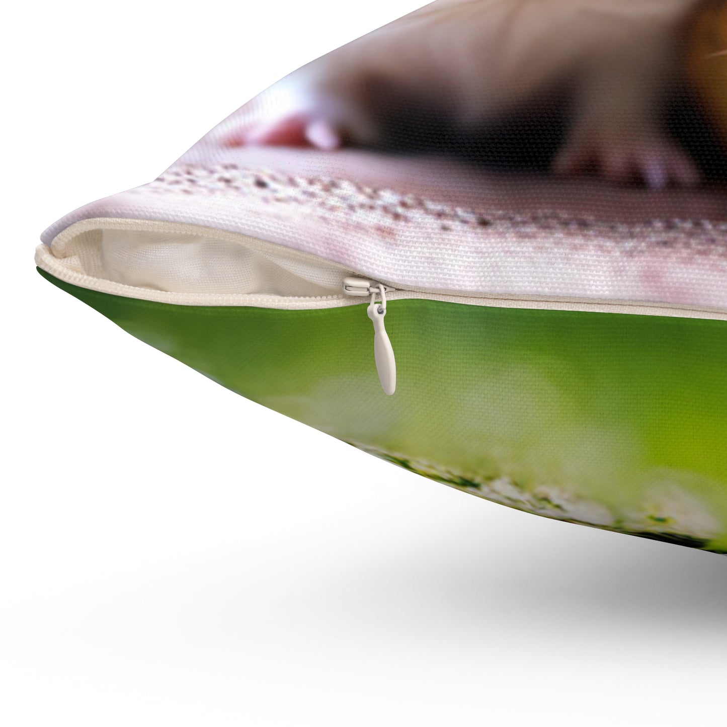 Spun Polyester Square Pillow (Guinea Pigs)