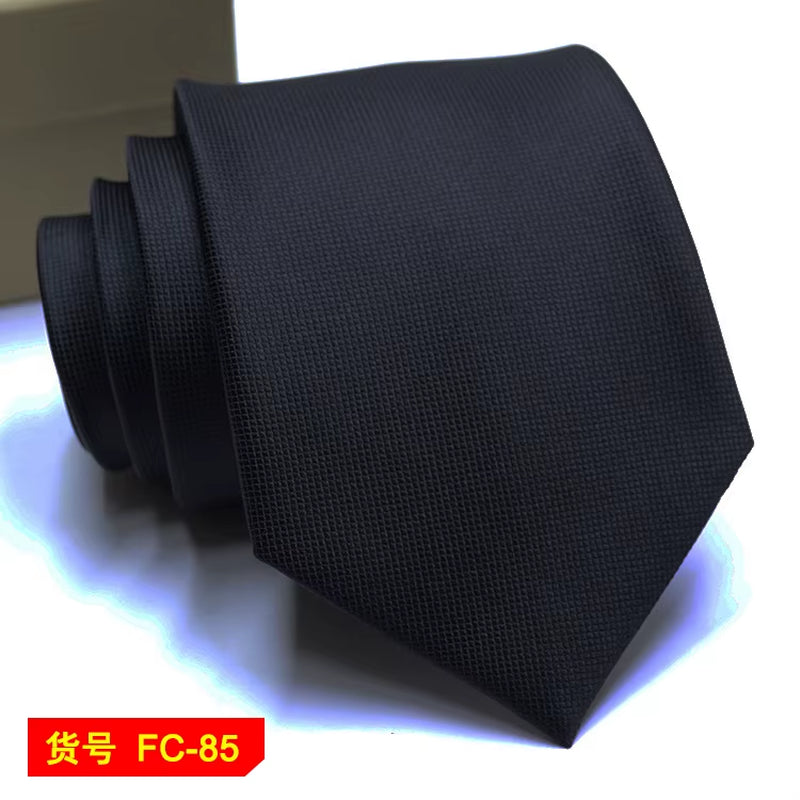 Men's Ties Solid Color, Stripe, Flower Floral 7-8Cm Jacquard Necktie