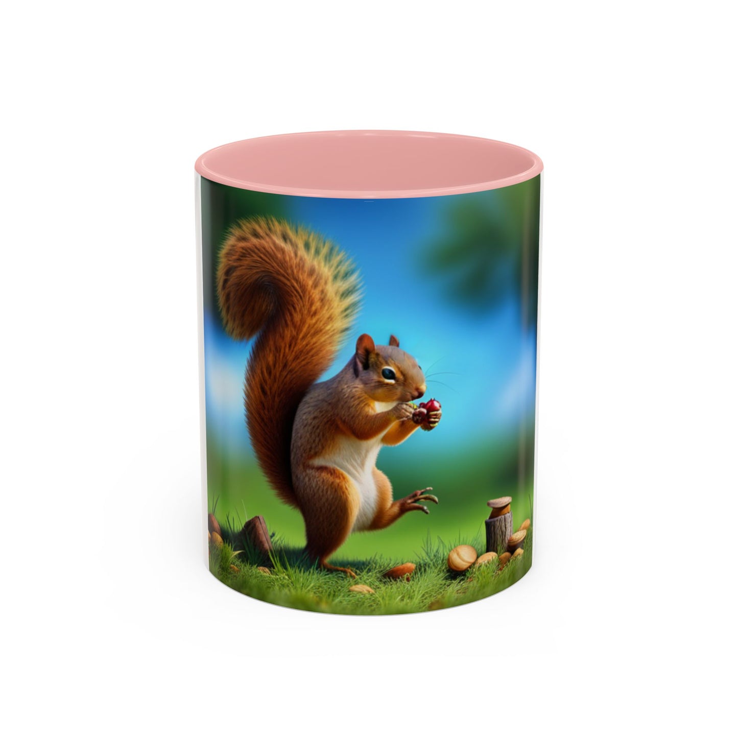 Accent Coffee Mug, 11oz (Squirrel)