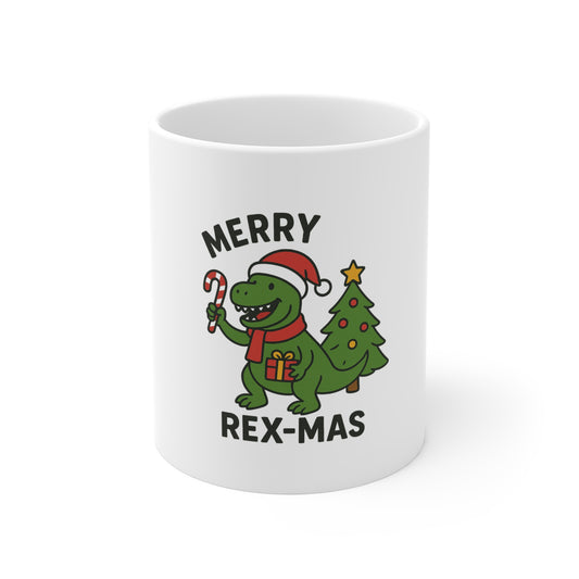 π¦πMerry Rex-Mas Dinosaur Mugπ¦π