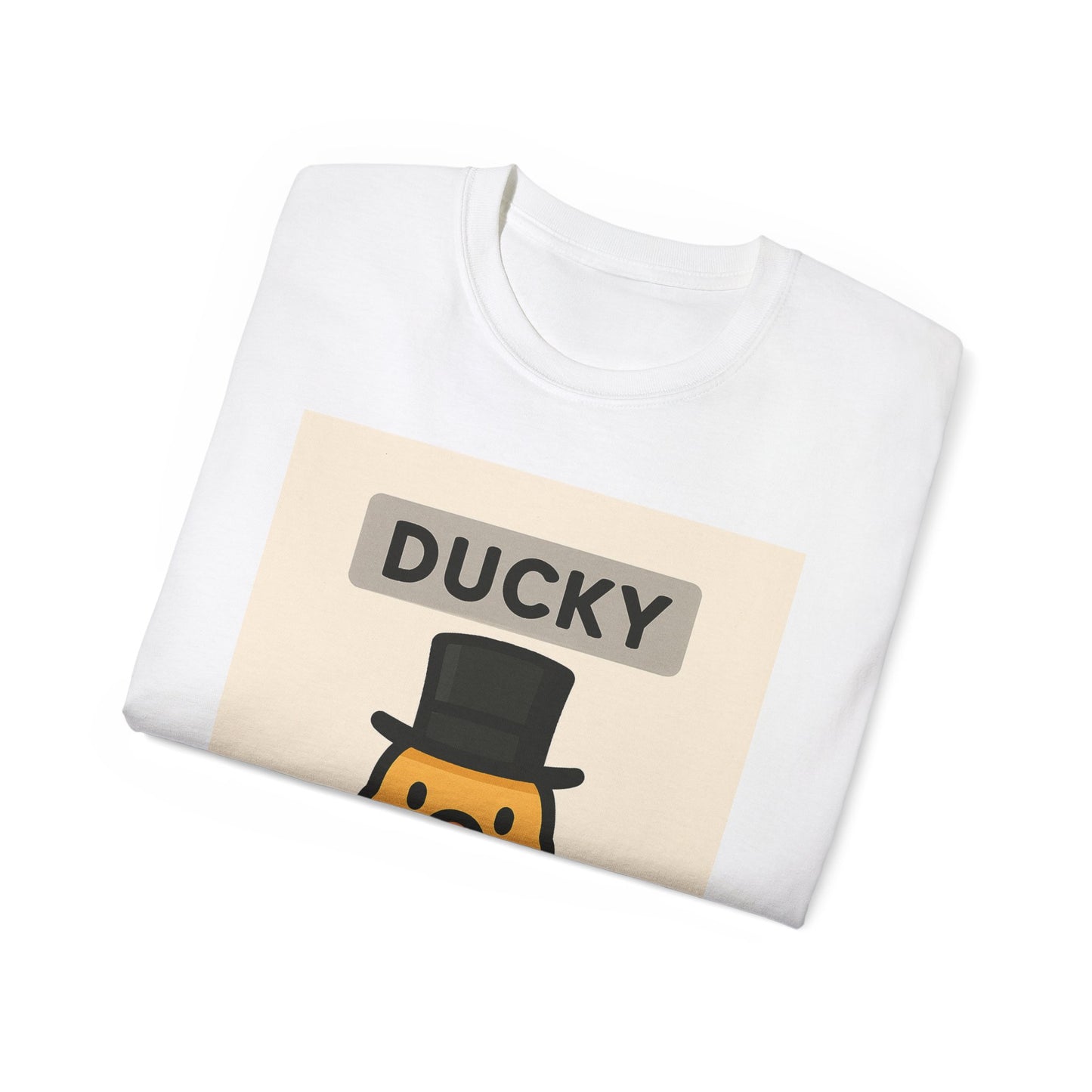 Top Hat Ducky Quacks Tee – Unisex Ultra Cotton Comfort