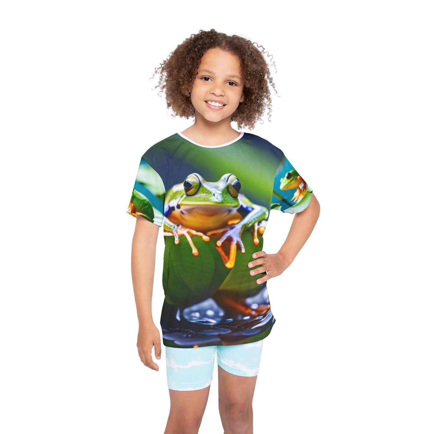 Kids Sports Jersey (AOP) (Frog)