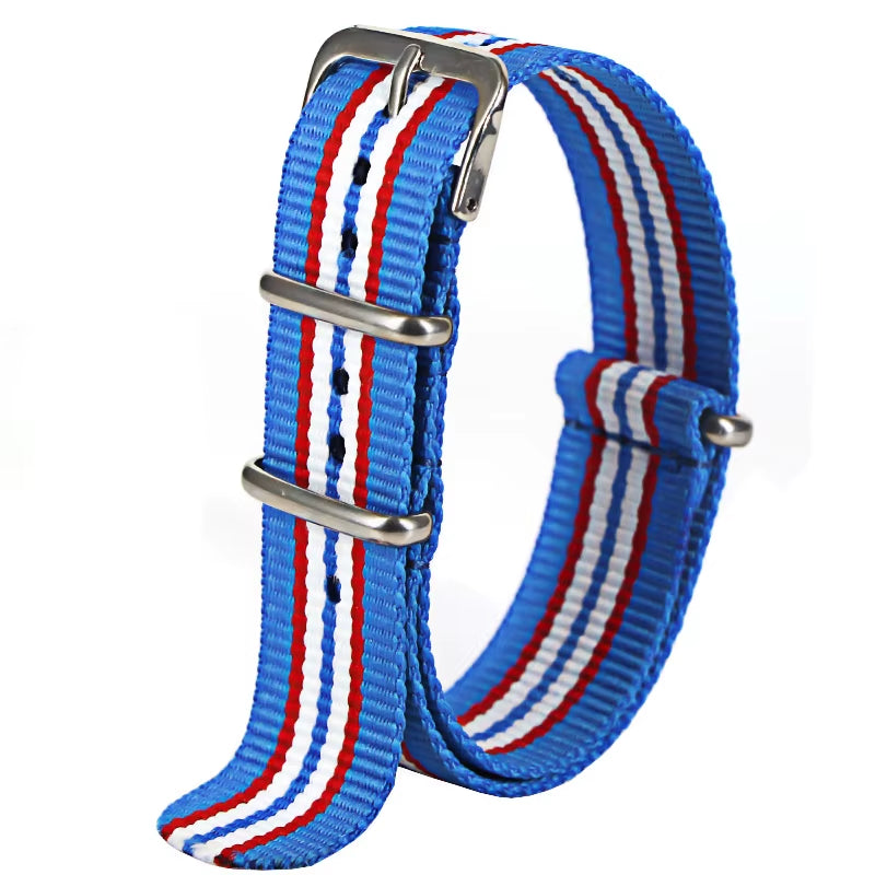Universal Nylon Watch Band Strap – Waterproof & Adjustable