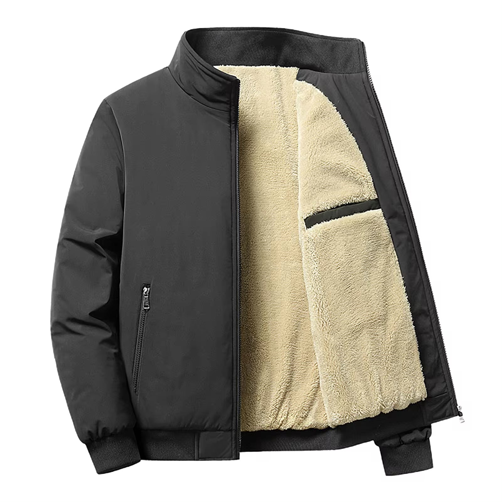 FrostForge™ Men’s Fleece-Lined Denim Jacket