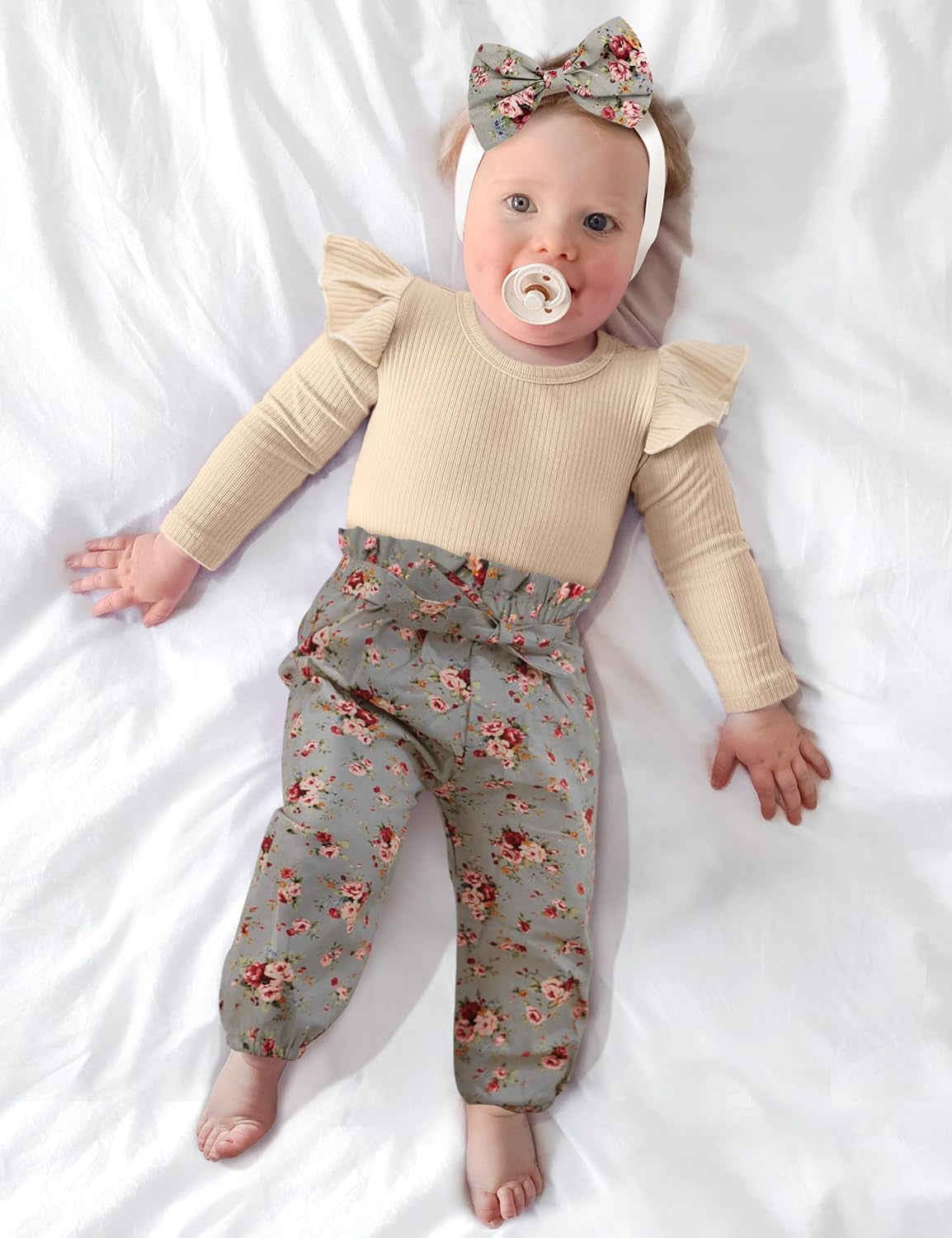 SweetPea™ Floral Babywear Set