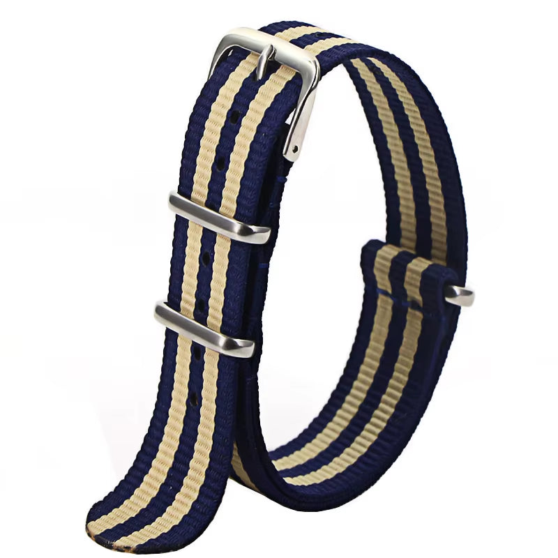 Universal Nylon Watch Band Strap – Waterproof & Adjustable