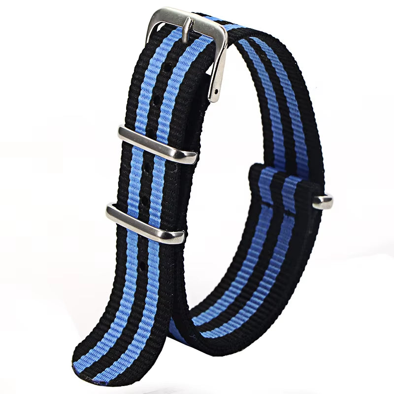 Universal Nylon Watch Band Strap – Waterproof & Adjustable