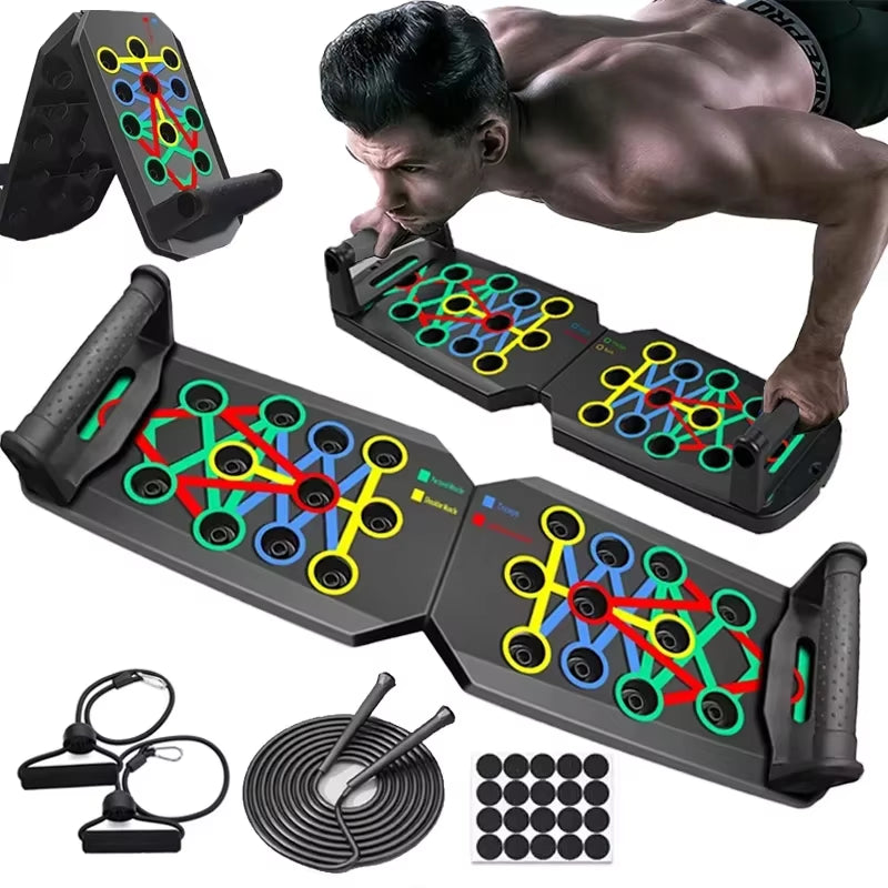 Push-Up Zone Set – Portable Multifunctional Push-Up Bar