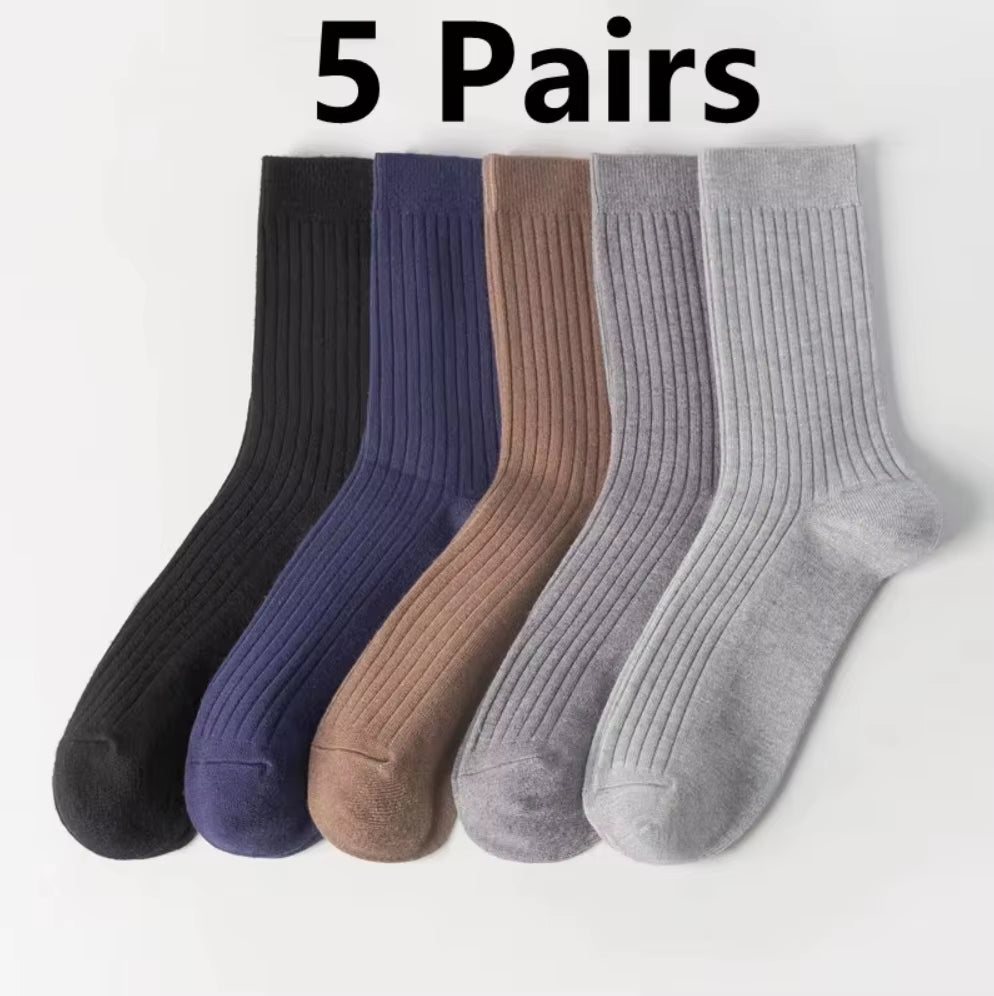 Breathable Cotton Sports Stockings Men Bamboo Fiber Autumn and Winter Men Socks
