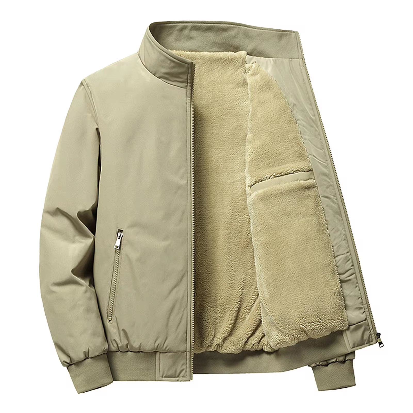 FrostForge™ Men’s Fleece-Lined Denim Jacket