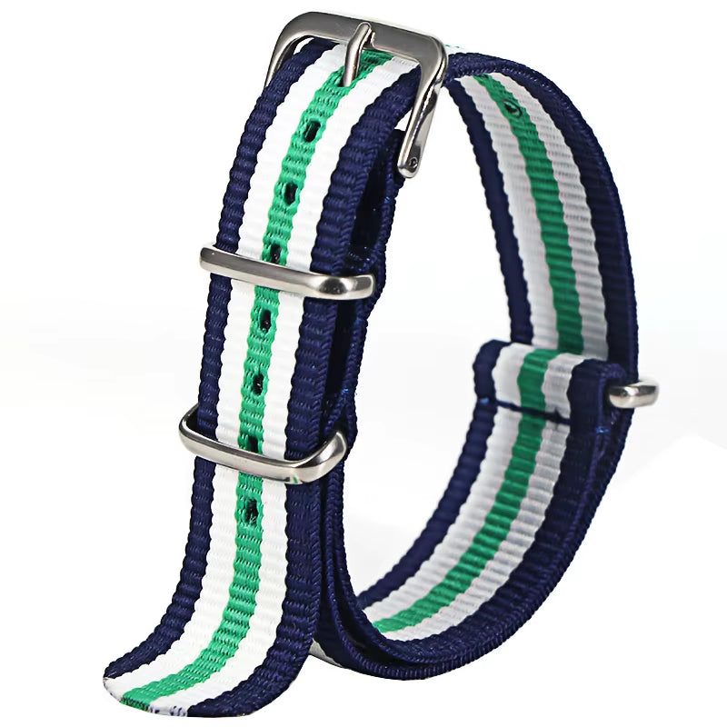 Universal Nylon Watch Band Strap – Waterproof & Adjustable