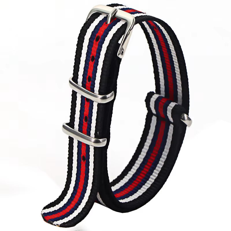 Universal Nylon Watch Band Strap – Waterproof & Adjustable