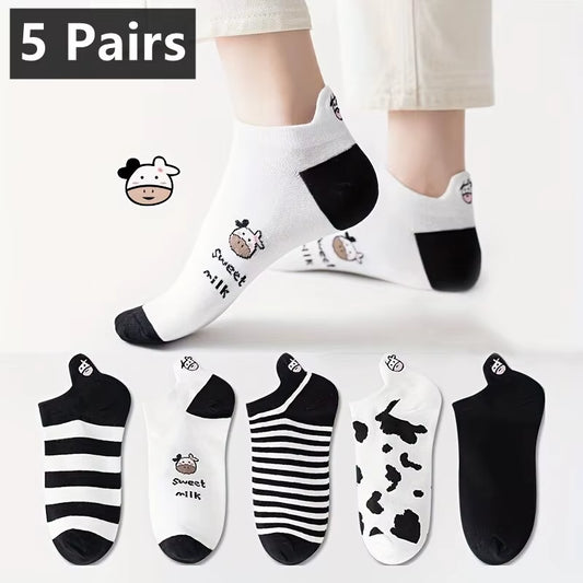  Women's  Creative Ankle Socks 