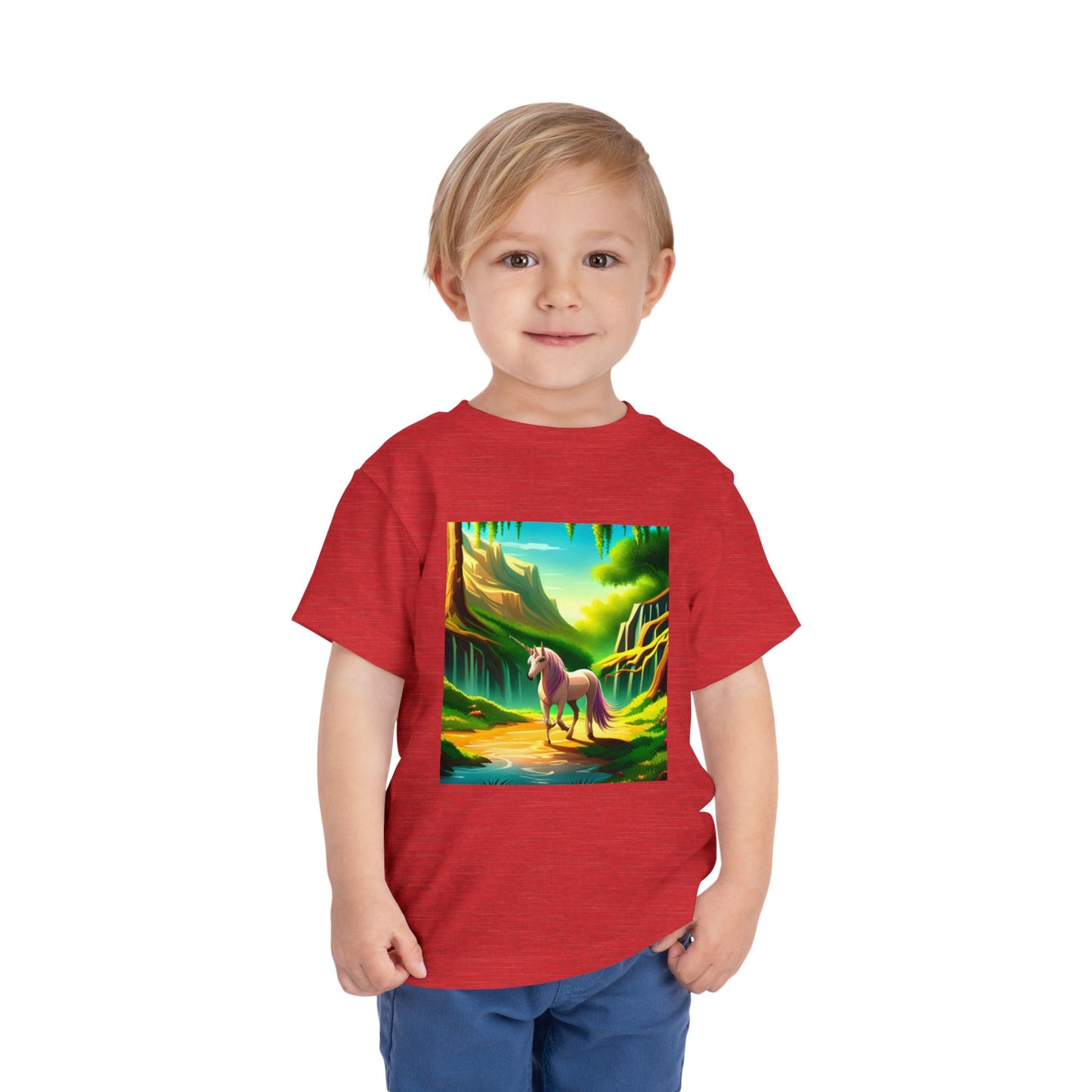 Toddler Short Sleeve Tee (Unicorn)