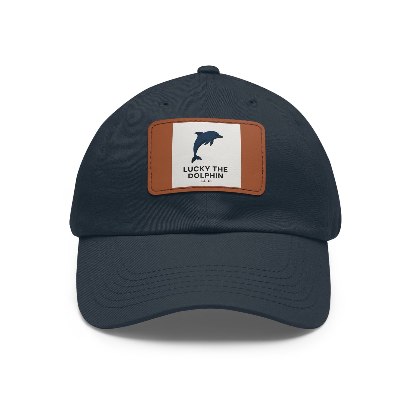 Lucky the Dolphin LLC Signature Logo Hat – Classic Comfort, Bold Style