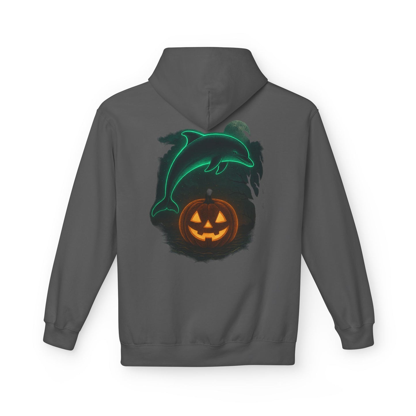 🎃👻 Lucky the Dolphin Halloween Hoodie (Unisex) 👻🎃