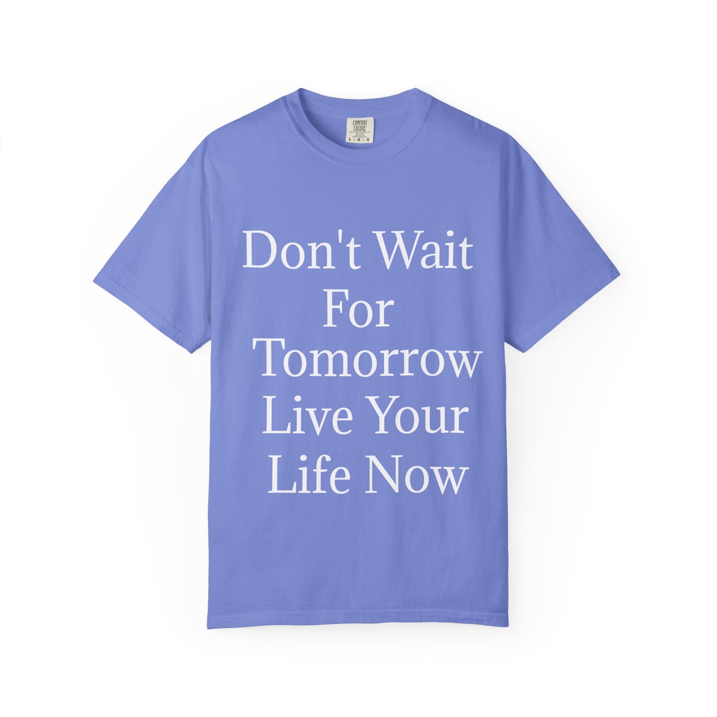 Unisex Garment-Dyed T-shirt (Don't Wait)