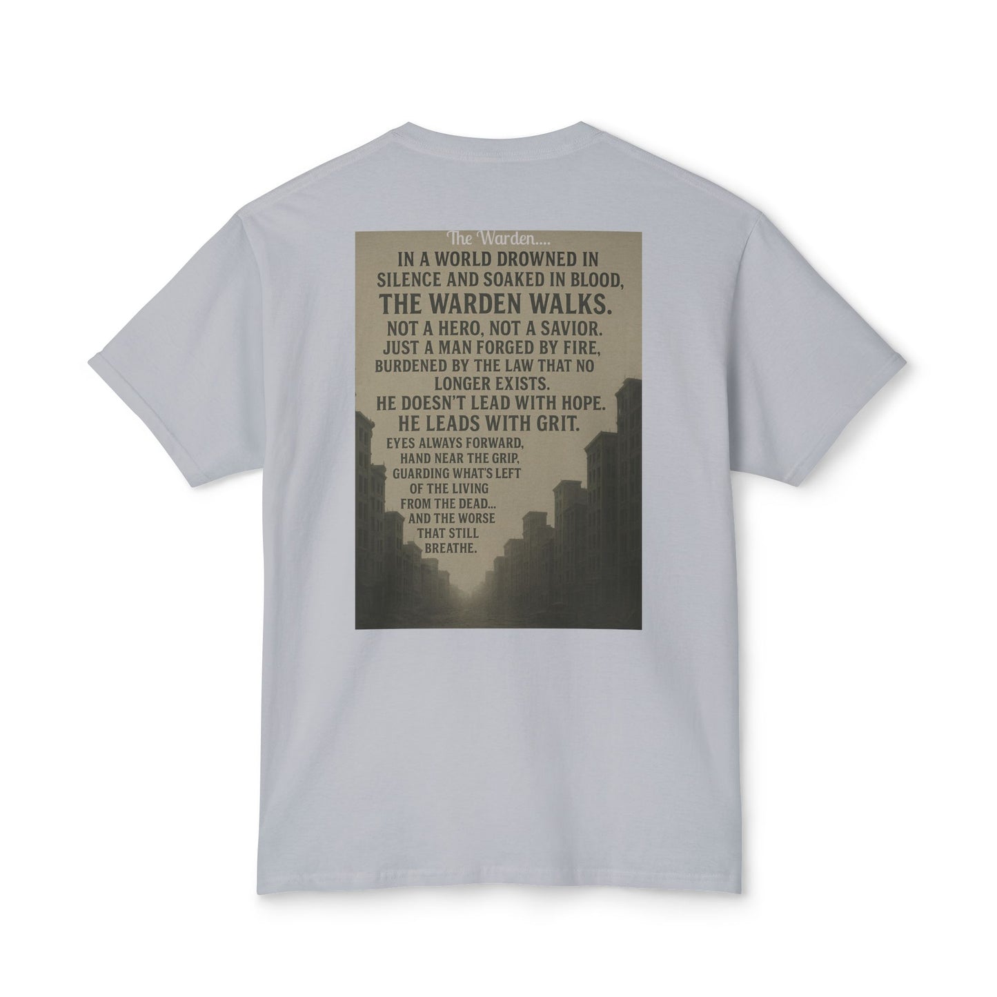 Lone Warden – Code of the New World Tee