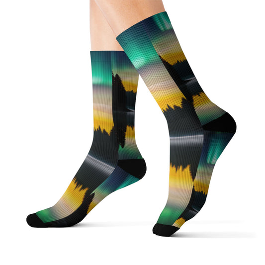Sublimation Socks (Northern Lights)