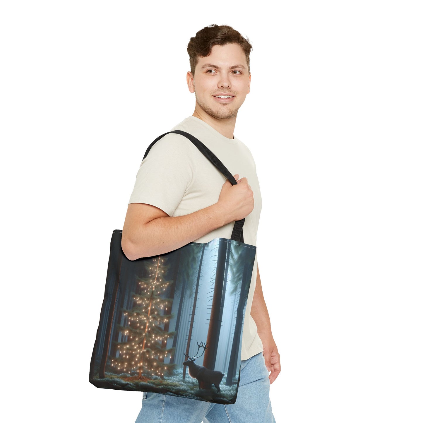 Tote Bag (AOP) (Reindeer)