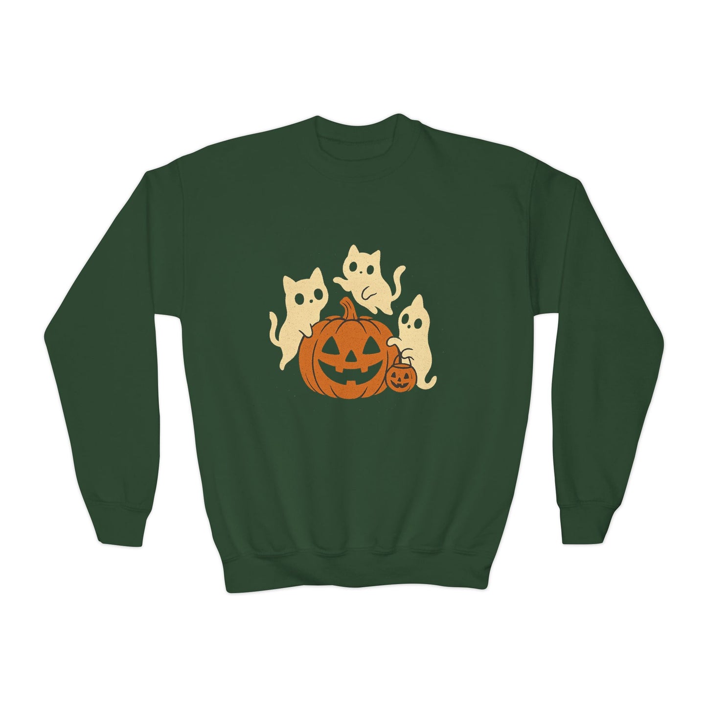 Haunted Kittens Youth Crewneck🐾👻
