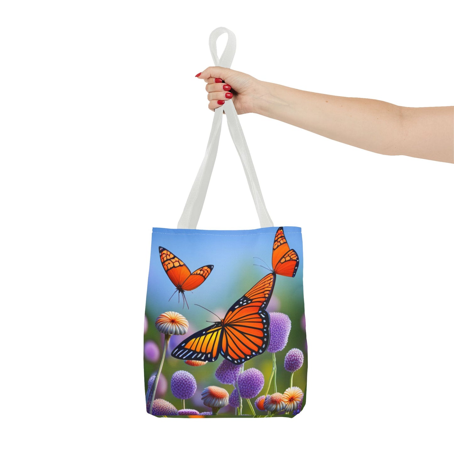 Tote Bag (AOP) (Butterflies)