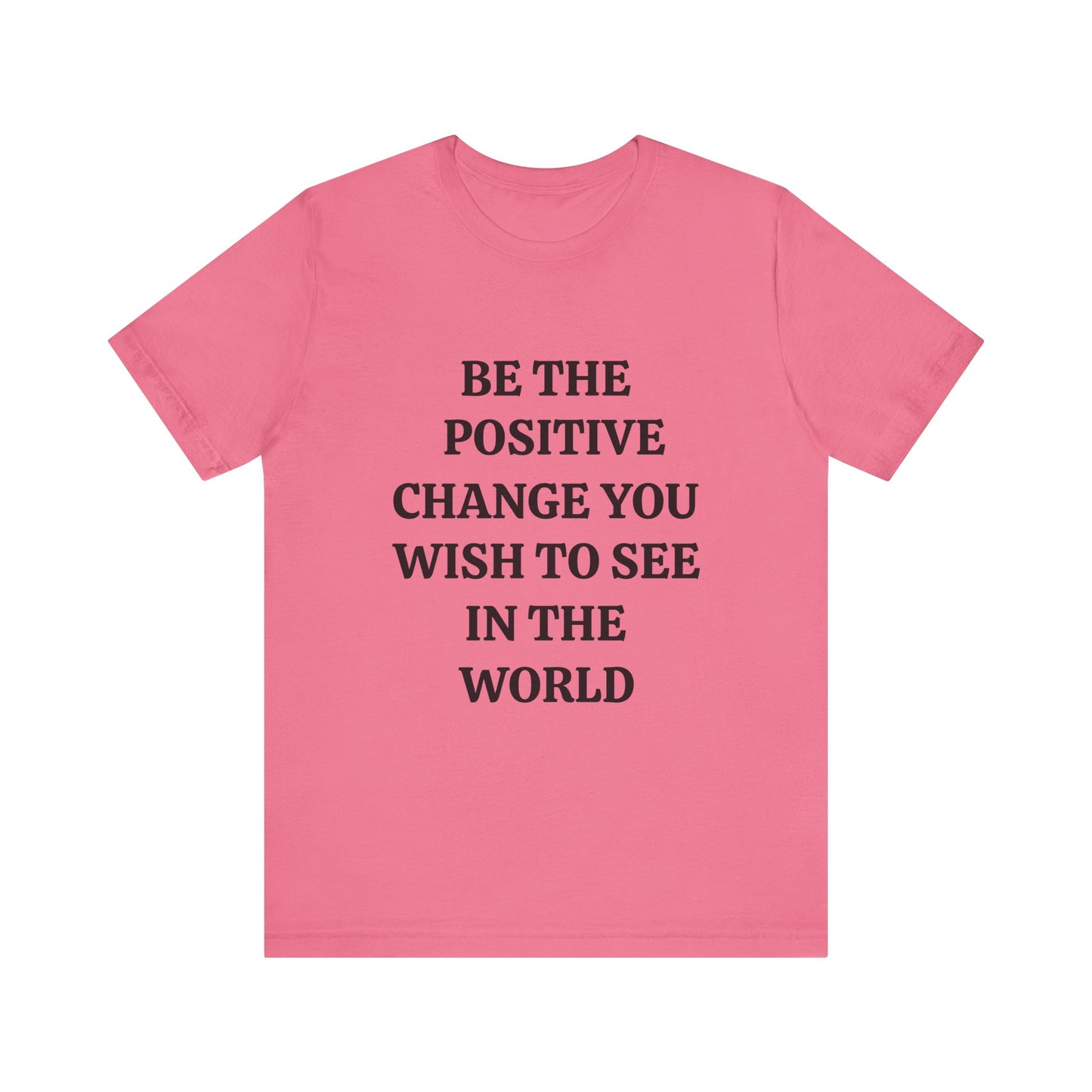 Unisex Jersey Short Sleeve Tee (Positive Change)