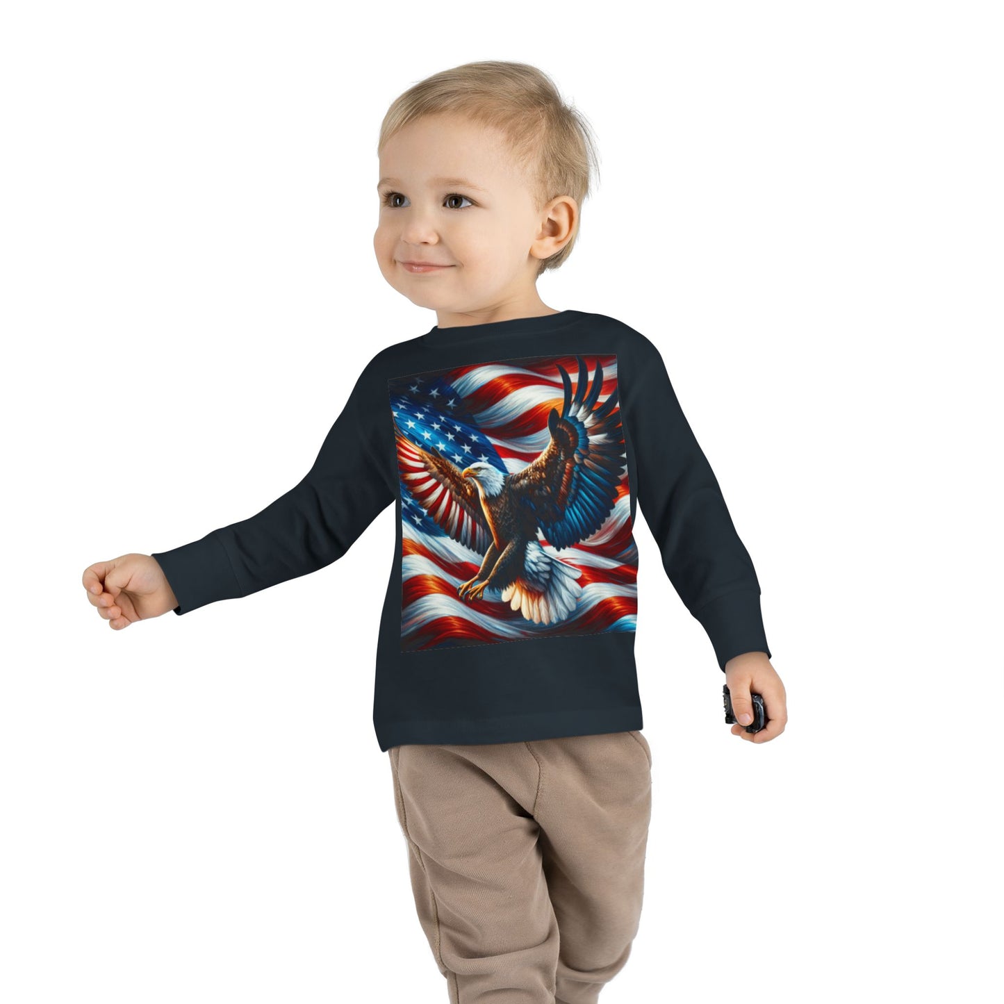 Toddler Long Sleeve Tee (Eagle)