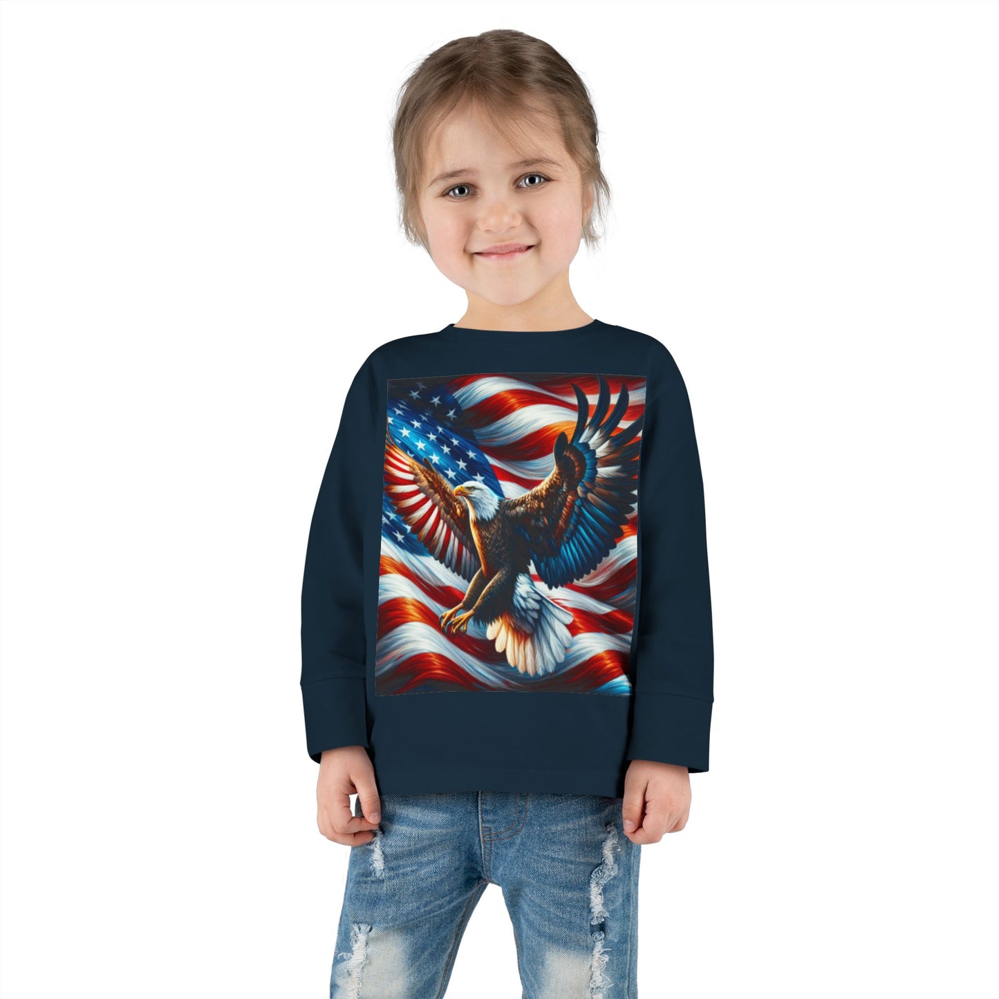 Toddler Long Sleeve Tee (Eagle)