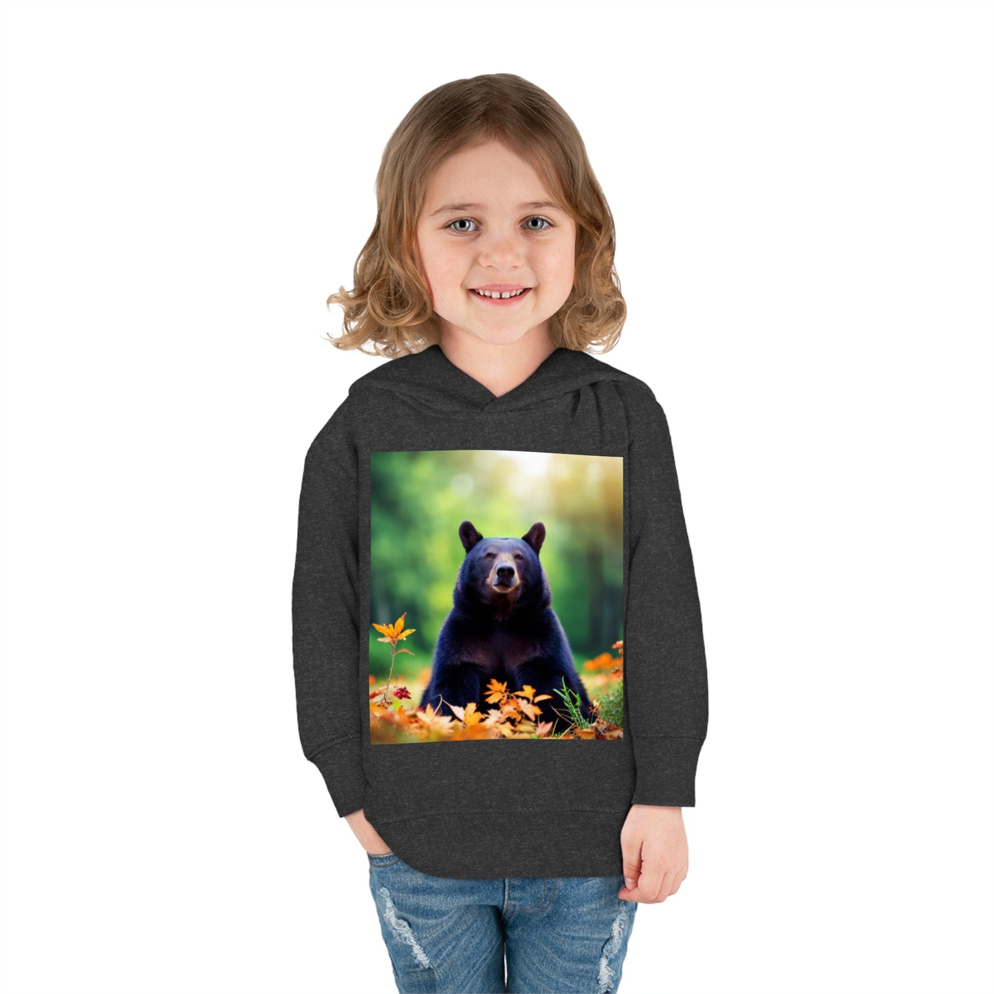 Toddler Pullover Fleece Hoodie (Bear)