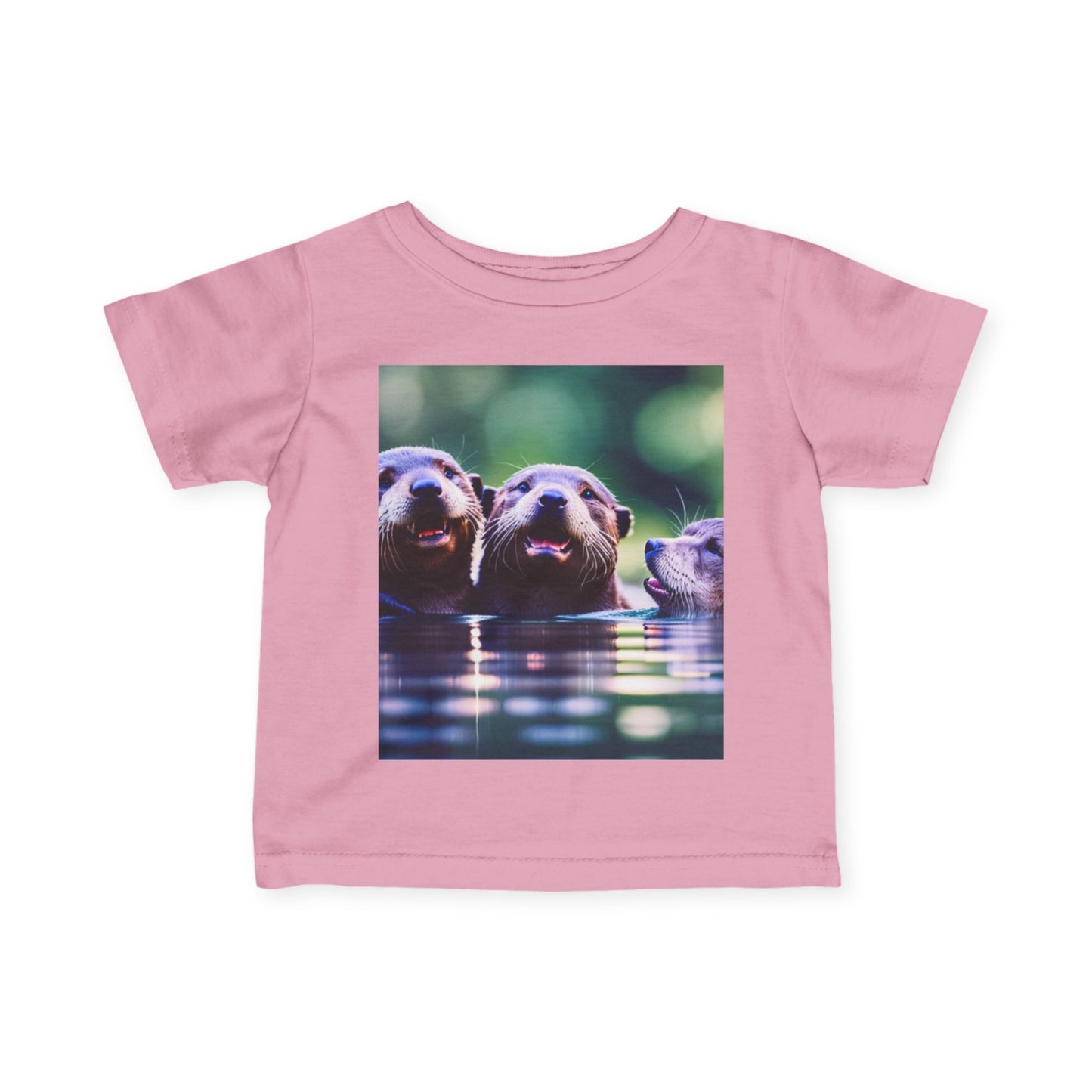 Infant Fine Jersey Tee (Otters)