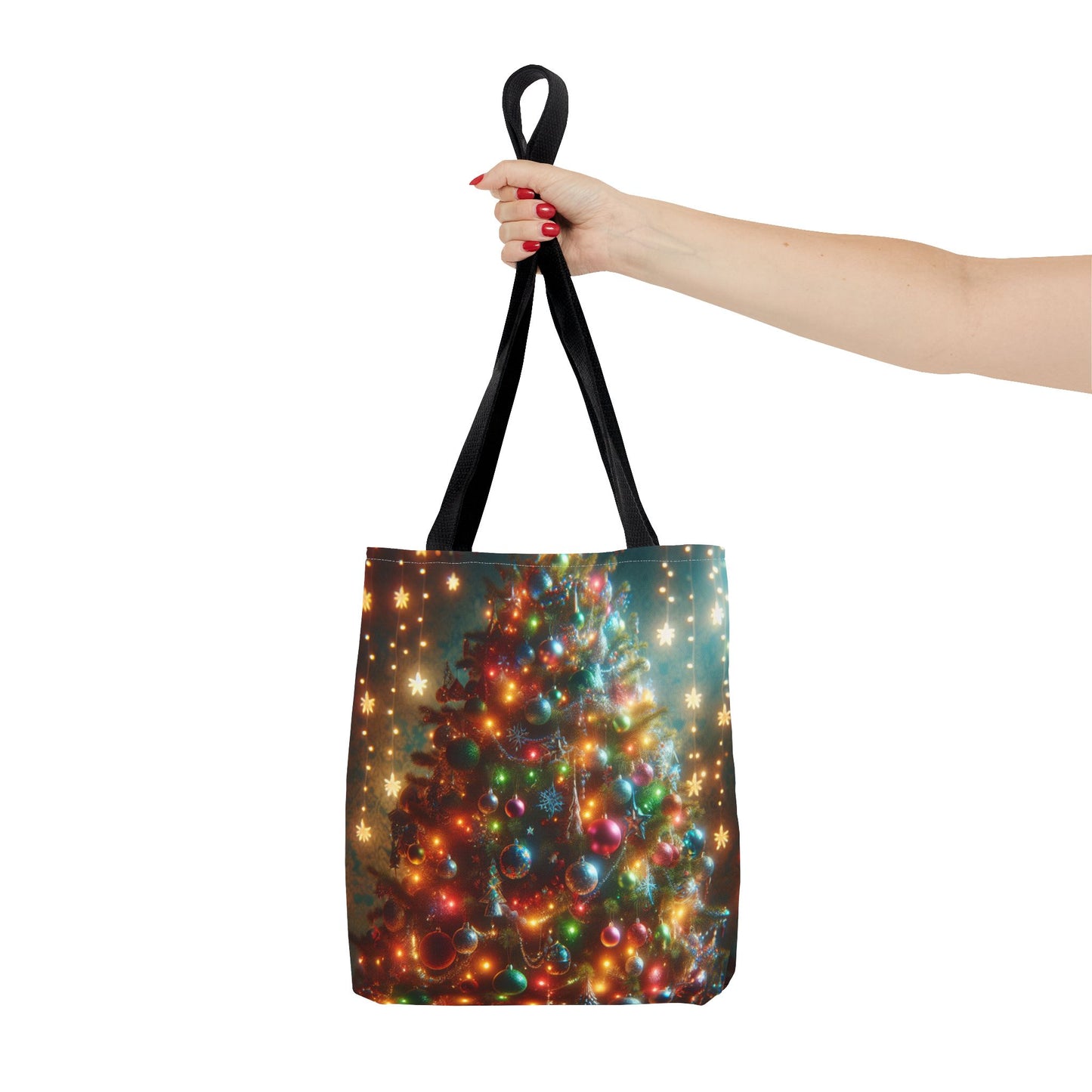 Tote Bag (AOP) (Tree w/Lights)