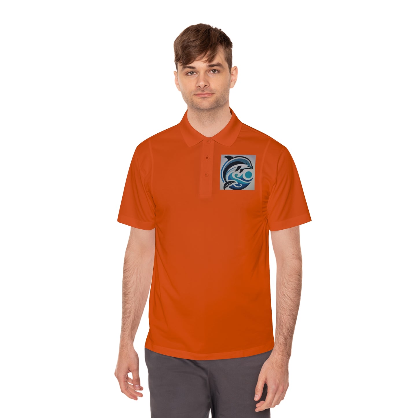 Men's Sport Polo Shirt (Dolphin)