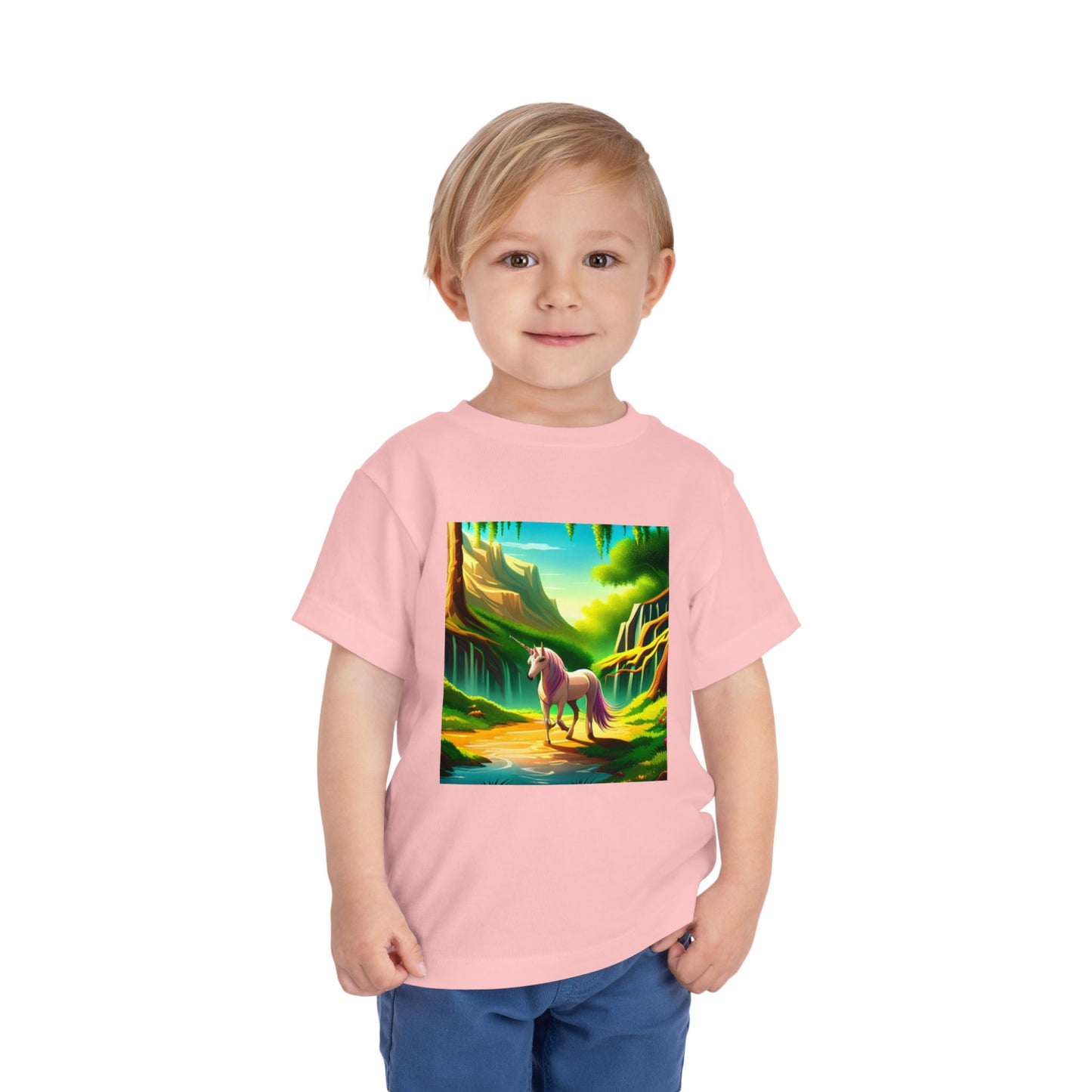 Toddler Short Sleeve Tee (Unicorn)